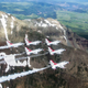 Illustration for article titled Look At These Striking Images Of The Thunderbirds Soaring Over Telluride